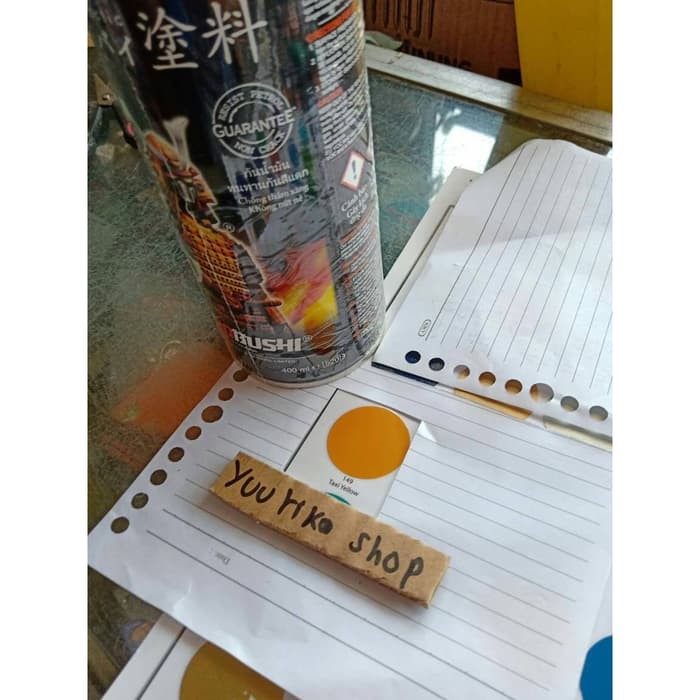 Pilok Samurai Cat Samurai Paint 149 taxi yellow Pilox Cat kuning