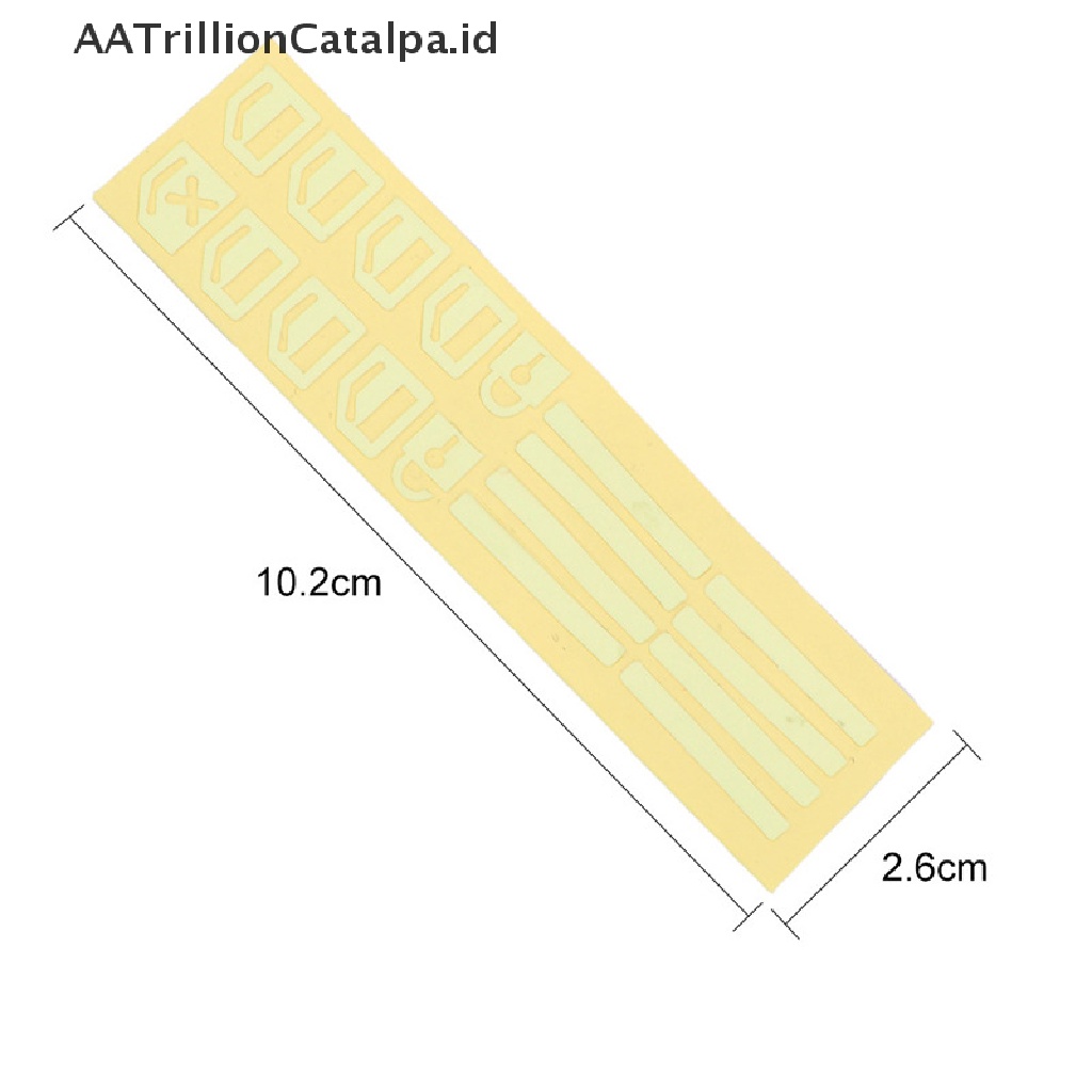 Aa Sticker Decal Dekorasi Tombol Power Bank Dan Jendela Mobil Bentuk Kucing Trillioncatalpa Menyala Dalam Gelap