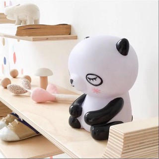 Lampu Malam Bentuk Panda Warna Hitam Dan Putih Untuk Lampu Malam Bentuk Panda Warna Hitam Dan Putih Untuk