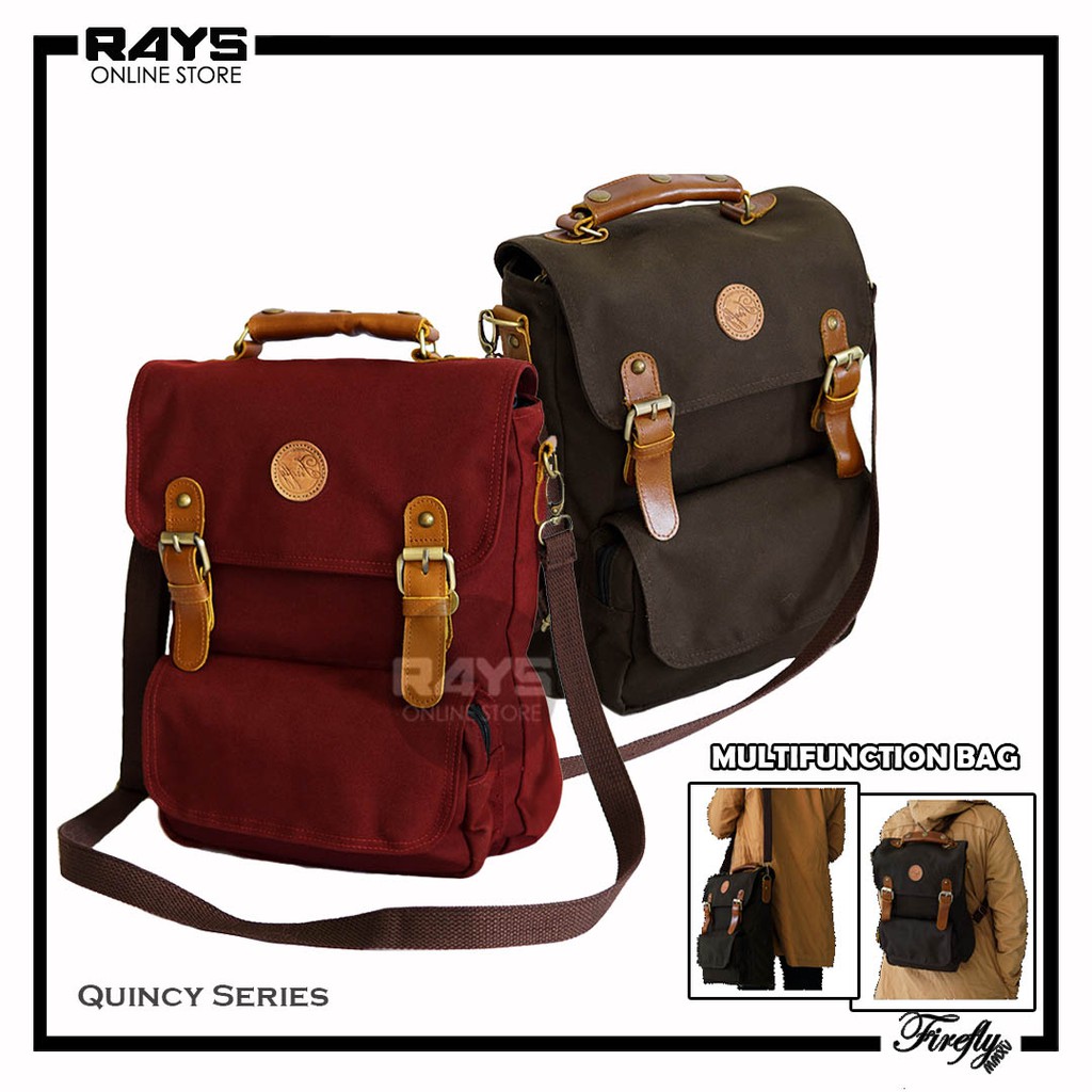 [FIREFLY] QUINCY | MULTIFUNCTION BAG | SLINGBAG | RANSEL | UNISEX