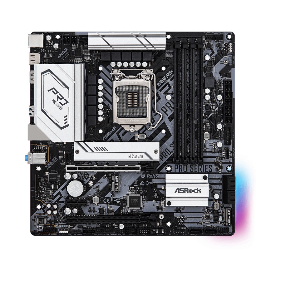 ASROCK B560M PRO4 MOTHERBOARD mATX PRO 4 - LGA1200 INTEL GEN 11 B560