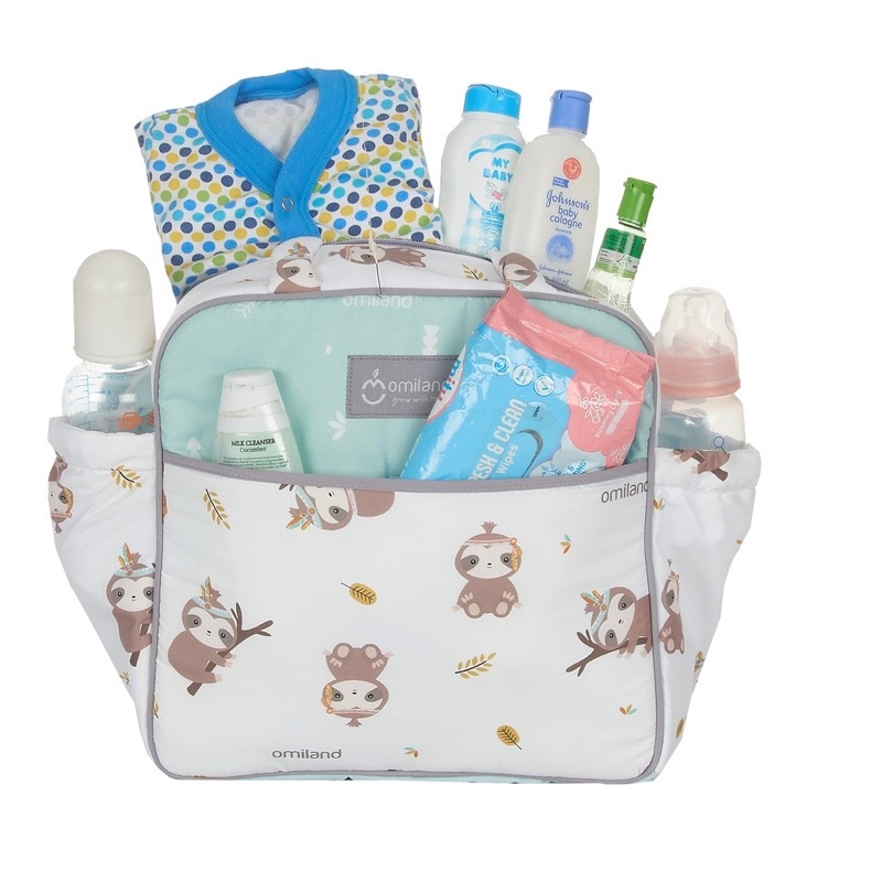 Tas bayi omiland medium besar kecil sloth series / tas traveling