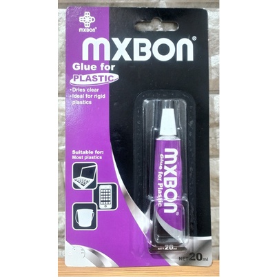 

Mxbon glue plastic,Lem plastik 20Ml transparan
