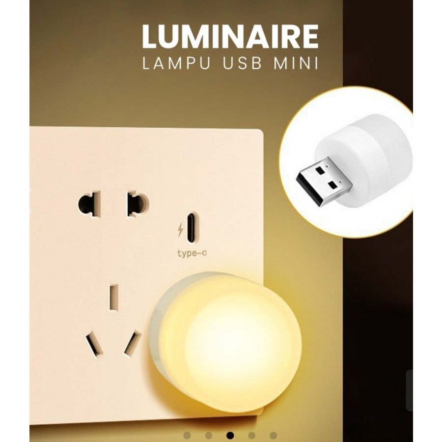 LED mini USB Lampu emergency