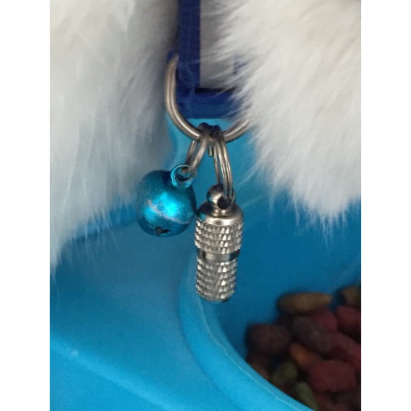 TERMURAH / Bandul Tag Kalung Kucing Rumahan Hewan Anjing Gantungan Nama Alamat