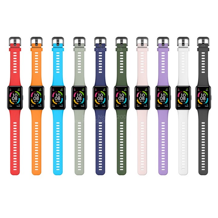 Strap Silikon Silicone Gelang Tali TPU Honor Band 6 Smartwatch