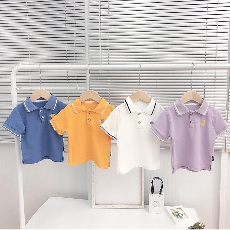 Polo Anak lucu motif warna cerita Polo Kuning Biru Ungu ...