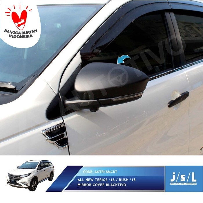 Cover Spion All New Rush 2018 Mirror Cover All New Rush 2018 - 2021