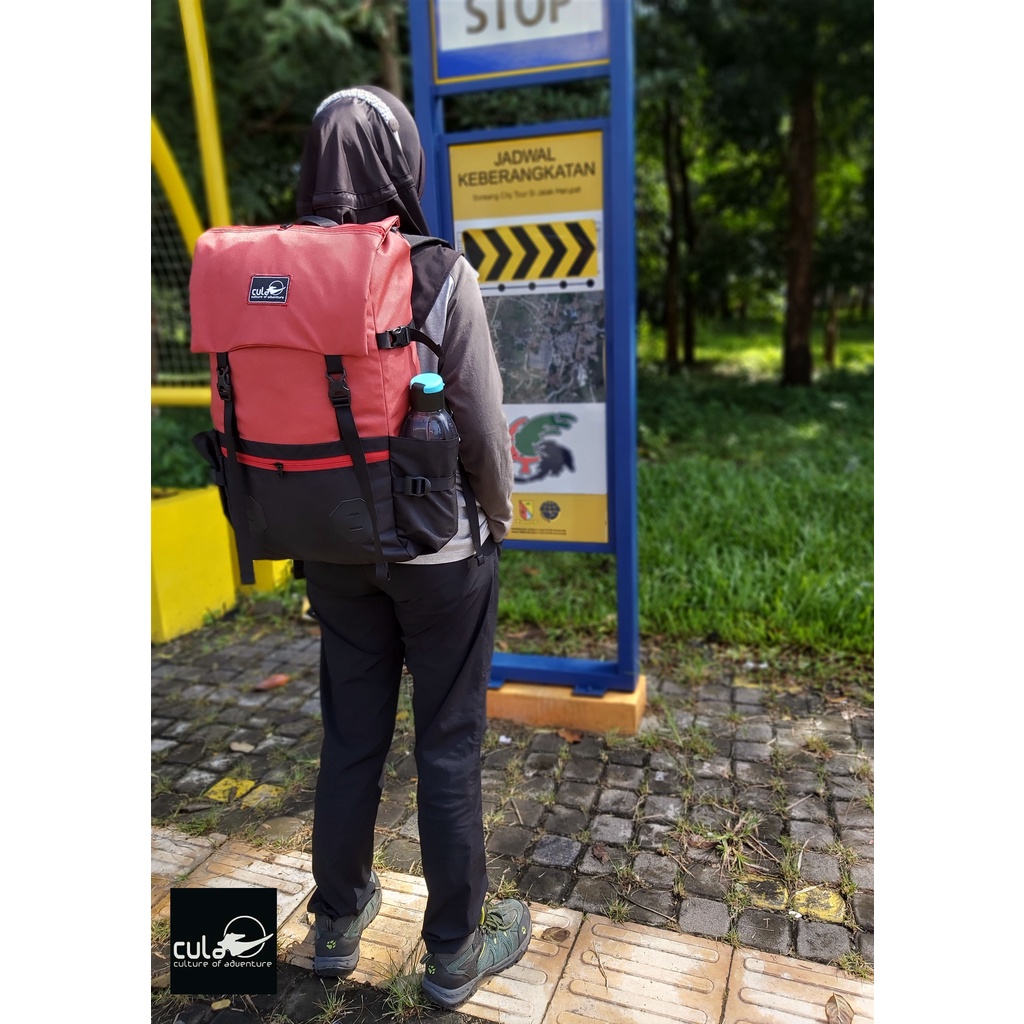 Tas Ransel Sekolah Daypack CULA 25L Tas Punggung Slot Laptop