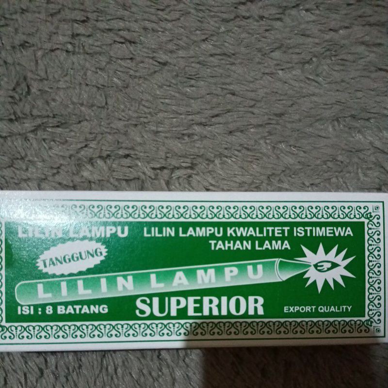 LILIN LAMPU SUPERIOR ISI 8 BATANG.  ORIGINAL.  HARGA GROSIR.  TERMURAH