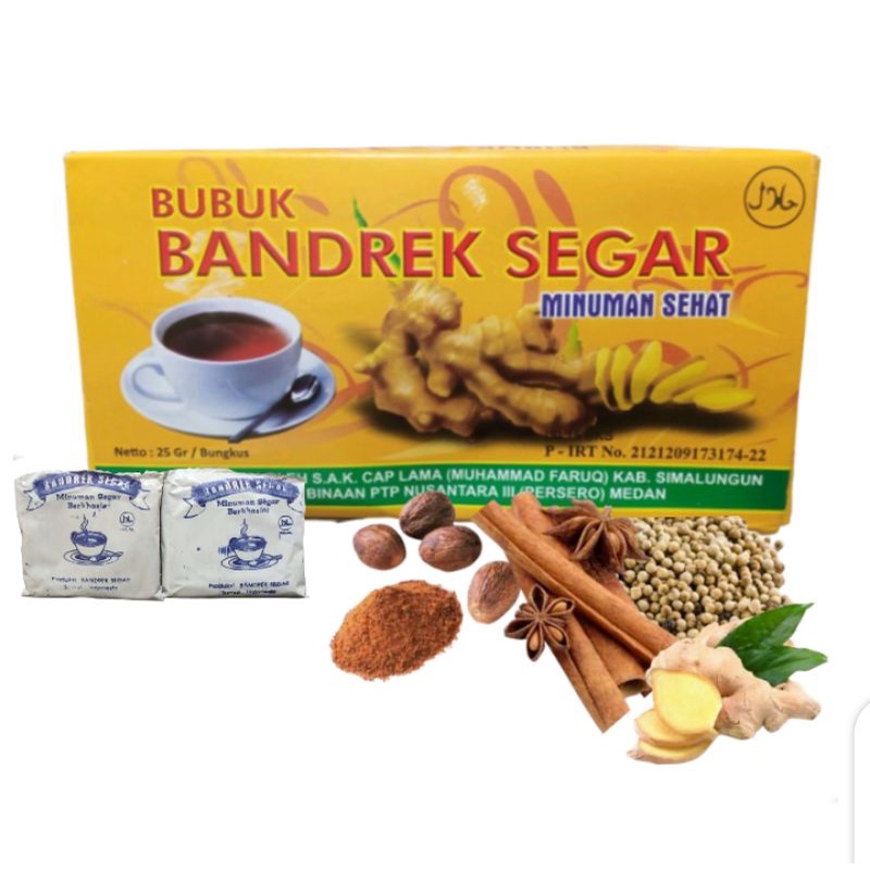 

Bandrek Segar Bubuk Minuman Sehat - @15 bungkus/box