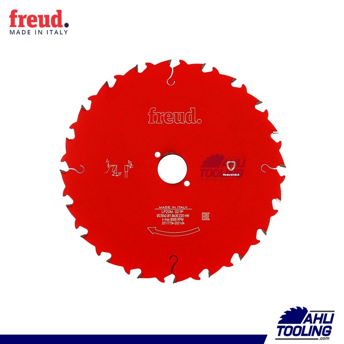 Circular Saw Blade 9" X 20 T Gigi, Pisau Gergaji 230 mm Freud Italy