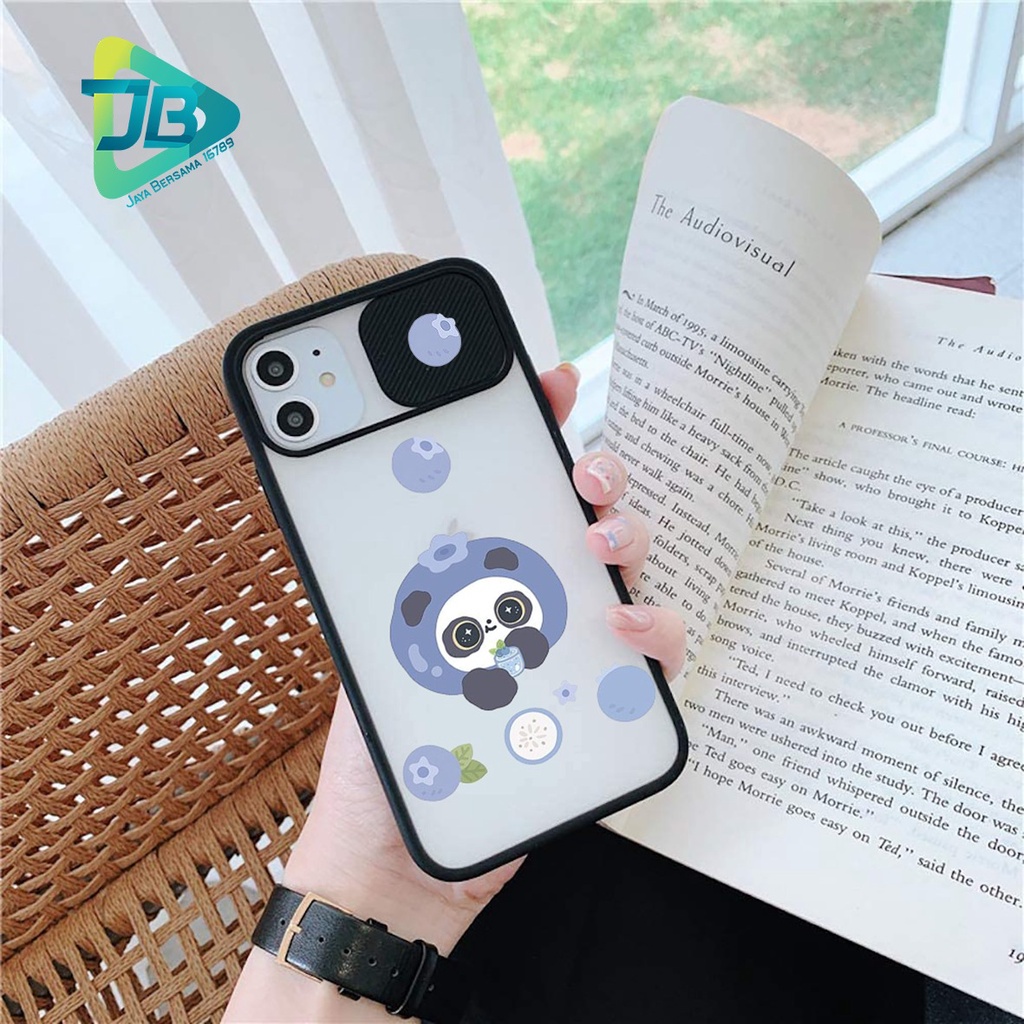 SOFTCASE SLIDE KAMERA PANDA OPPO VIVO SAMSUNG XIAOMI REALME IPHONE ALL TYPE JB4965