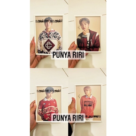 BOOKED [WITH FRAME] Sharing Postcard NCT Dream - Dream Cinema (MARK, JENO, RENJUN, HAECHAN)