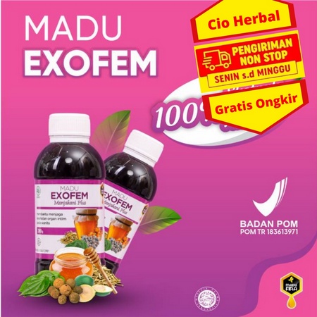 Madu Exofem Obat Herbal Manjakani Keputihan Bau Tak Sedap