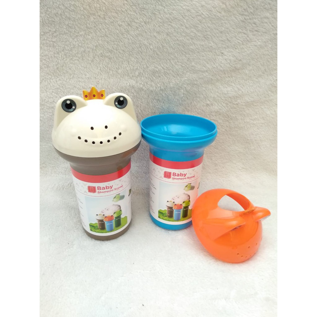 Scoop Shampoo Rinse Cup / Gayung Mandi + Shower frog
