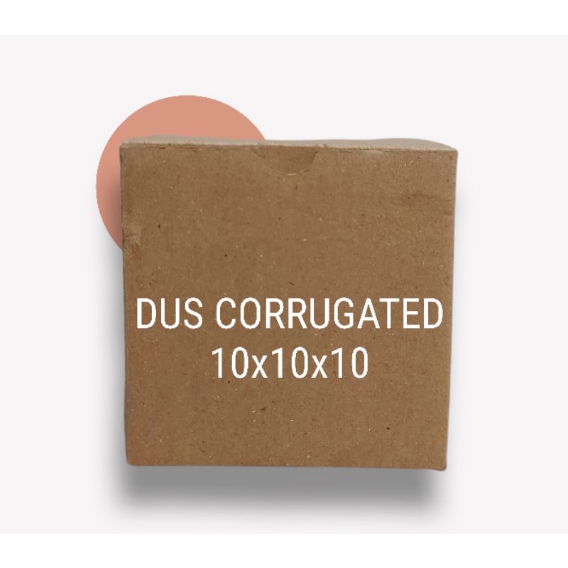 

KARTON BOX DUS MINI CORRUGATED UTK KUE / AKSESORIS UK 10 x 10 x 10