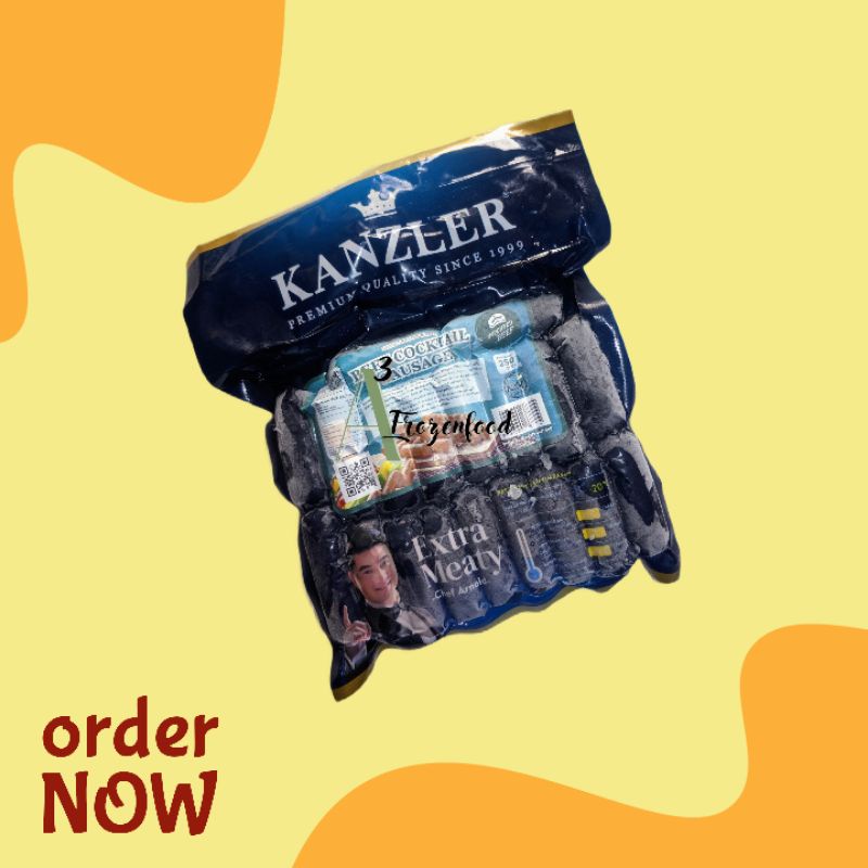 

Kanzler Beef Cocktail Sausage 250gr