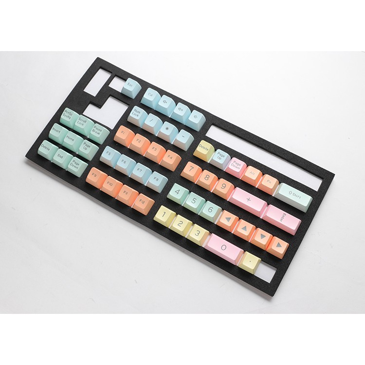 Ducky Cotton Candy SA Profile ABS Double Shot Keycaps