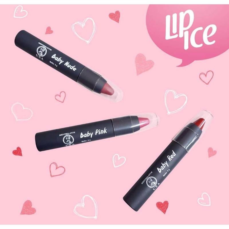 Lip Ice Baby Color Balm - Baby Pink