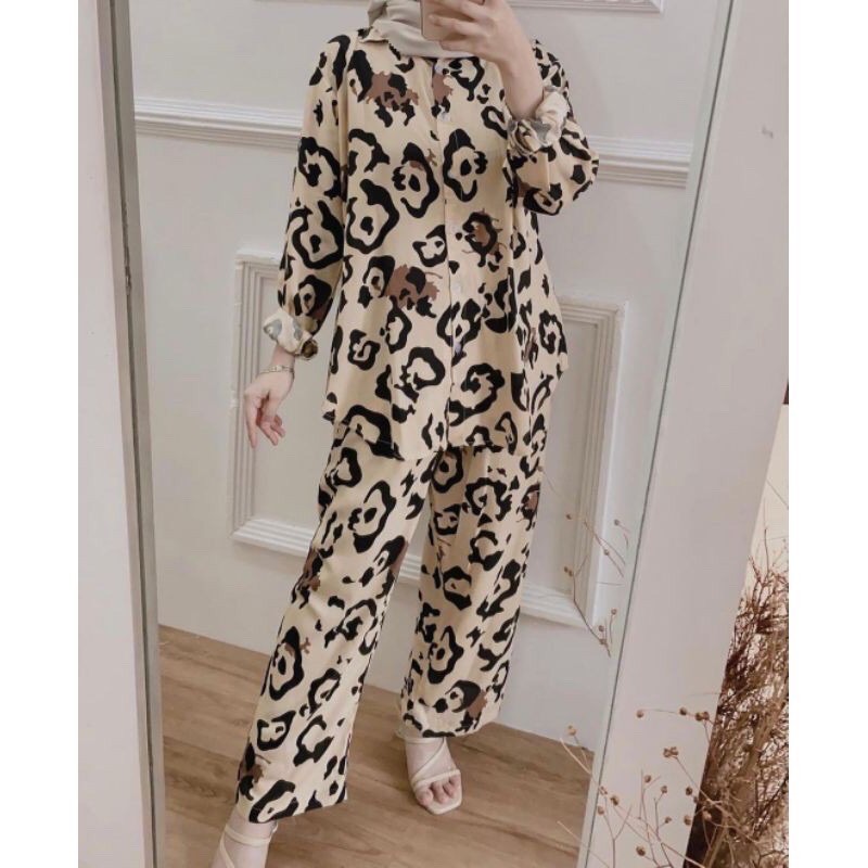 DOLBY ONE SET / ONE SET RAYON / ONE SET PAJAMAS / STELAN WANITA