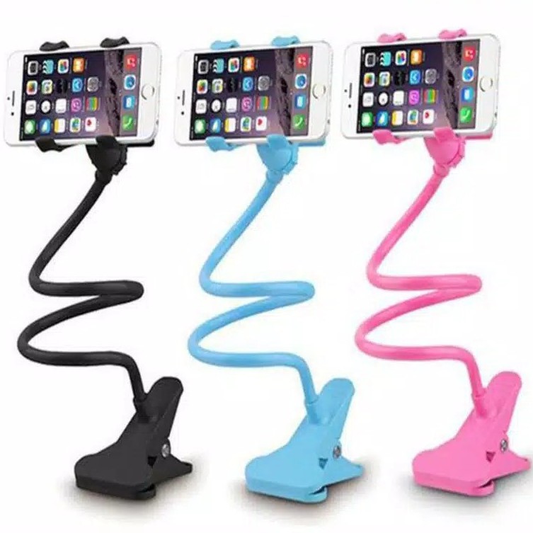 Lazy Pod - Penyangga HP - Holder Plastik Tempel HP