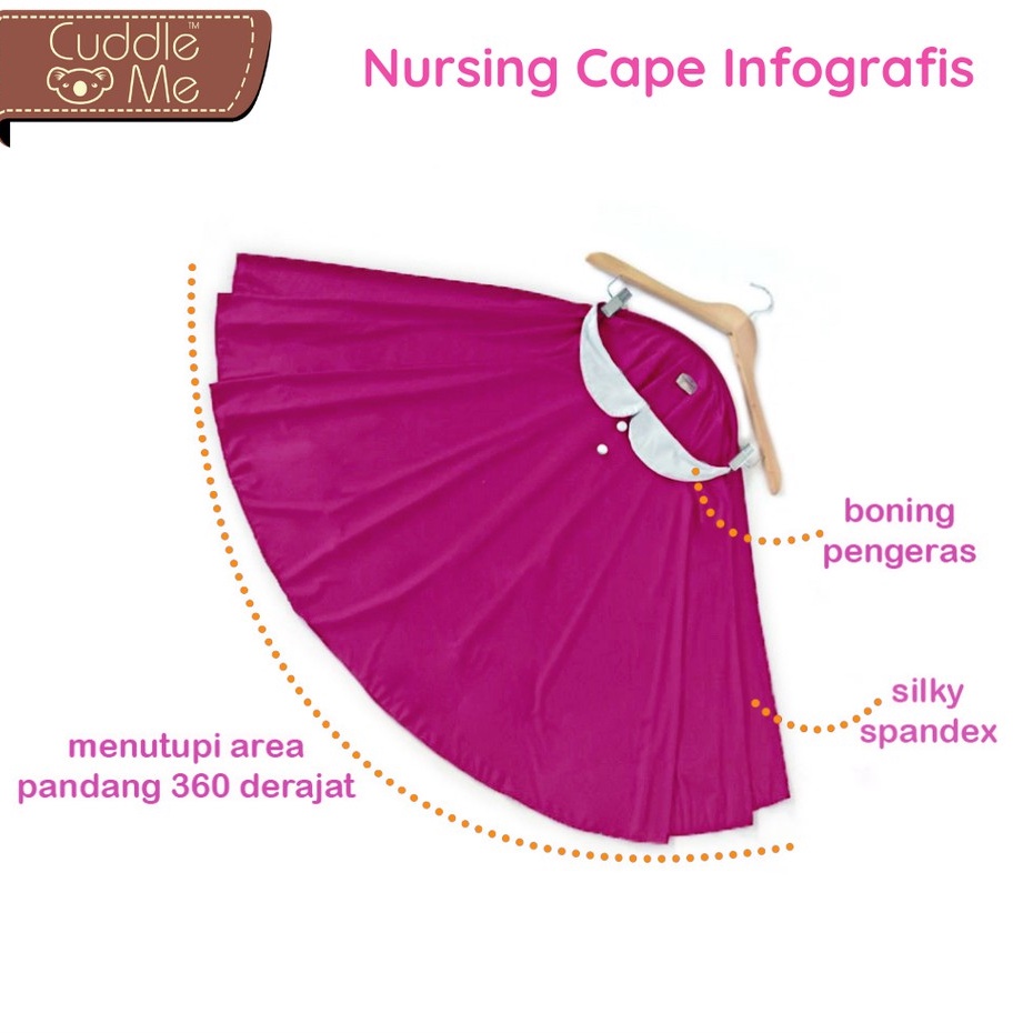 Cuddle Me - Nursing Cape (Apron/ Penutup Menyusui)