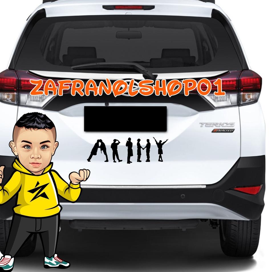 Keluaran Terbaru.. Cutting Stiker BTS Butter Sticker Kaca Mobil Stiker Body Mobil / Motor / Helm / L