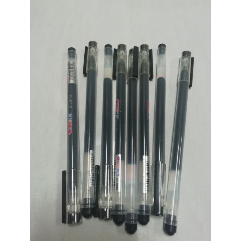 

PROMO!!!!Harga Perkotak!! Pena Ballpoint Tinta Hitam GelPen RedBlue 0,5mm