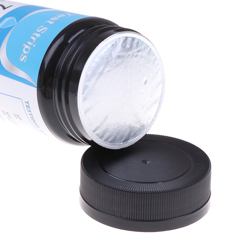 Deid 50 Pcs Strip Tester Air Tropis 7 In 1 Untuk Akuarium Ikan