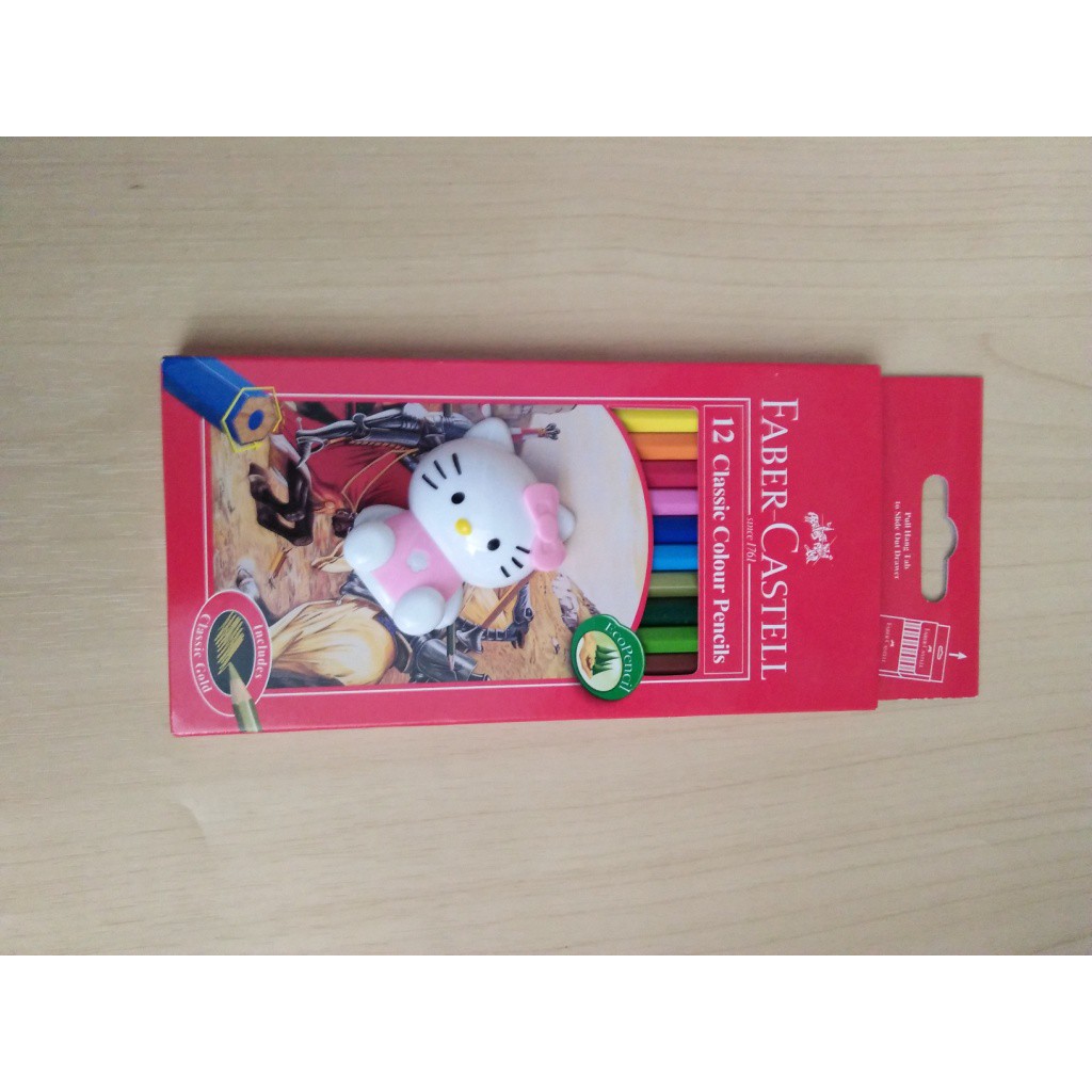 

(PAK) PENSIL WARNA FABER CASTELL PANJANG