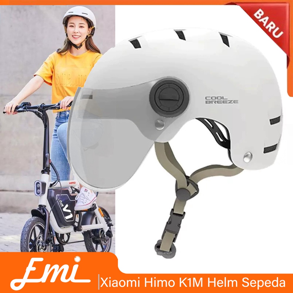 Himo K1M Helm Sepeda Breeze Riding Helmet Visor Lens