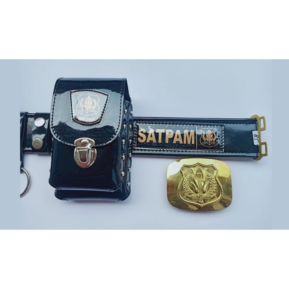 Sabuk Kopel Security Satpam Lengkap Fullset - KS01