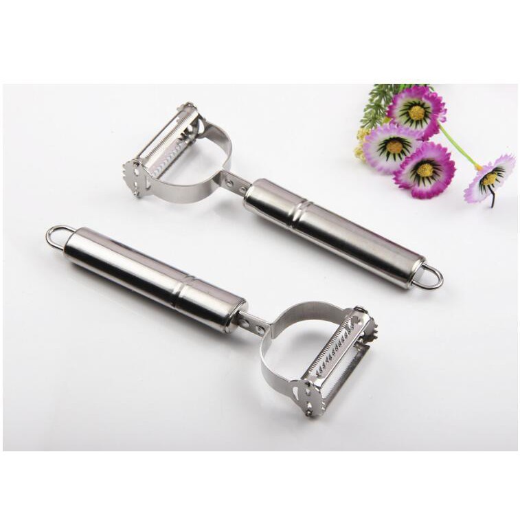 PISAU PENGUPAS KULIT BUAH DAN SAYUR 2IN1 STAINLESS PEELER