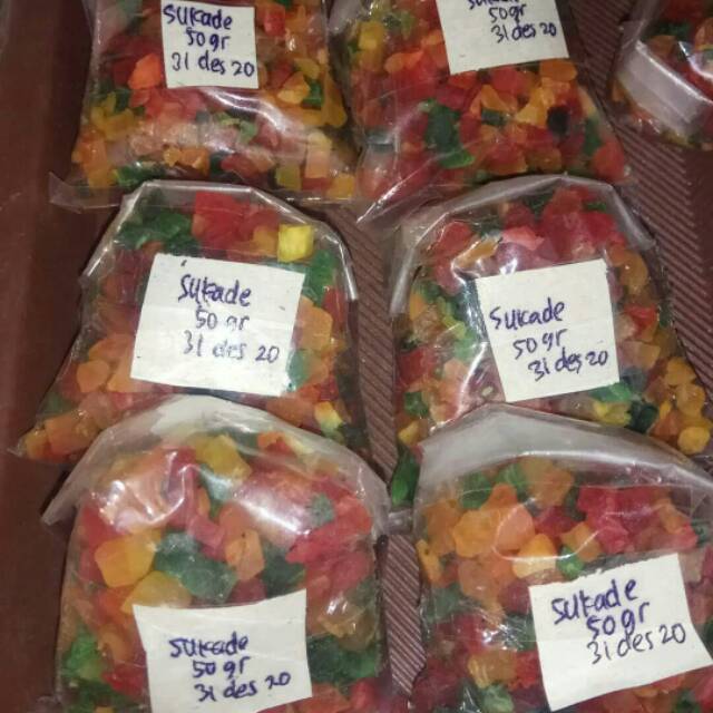 

Sukade Warna Warni (100gr)