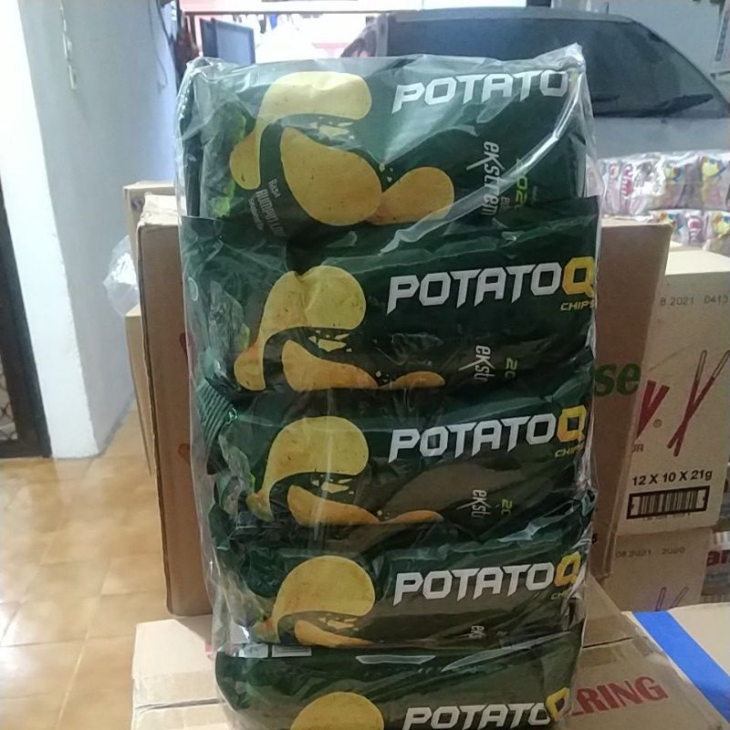 Potato Q 28gr Rumput Laut isi 10 pcs