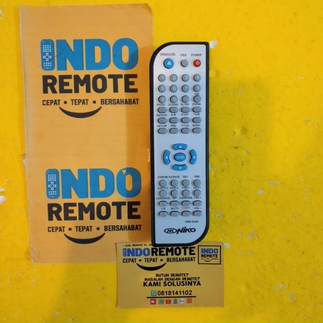 REMOTE DVD NIKO ORIGINAL