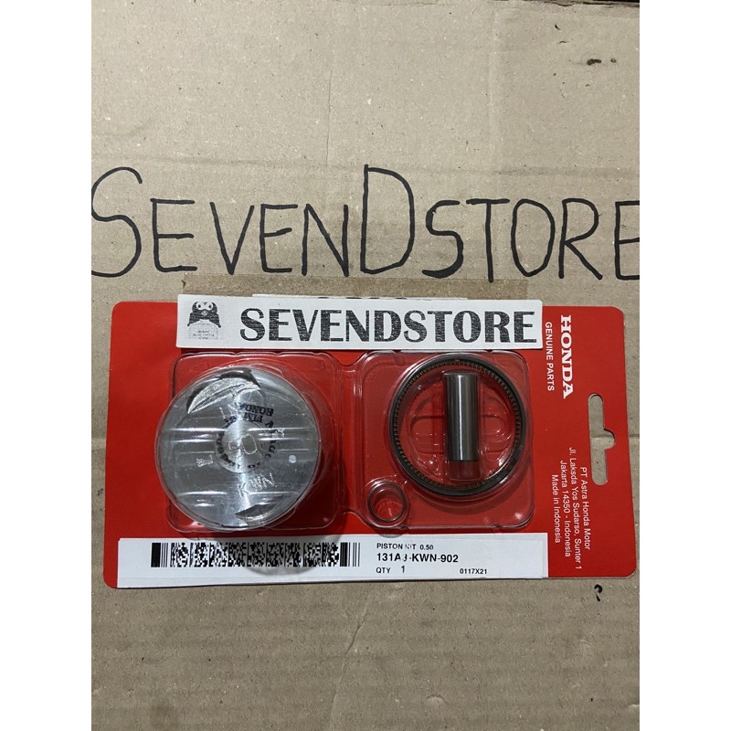 Piston kit seher ring set KWN Vario techno 125 Fi Original AHM-Os 0,50