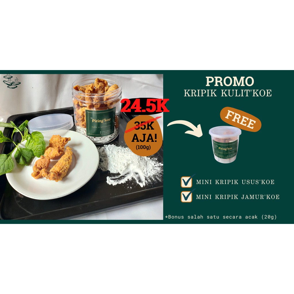 

Keripik Kulit Ayam Iki Piring'koe