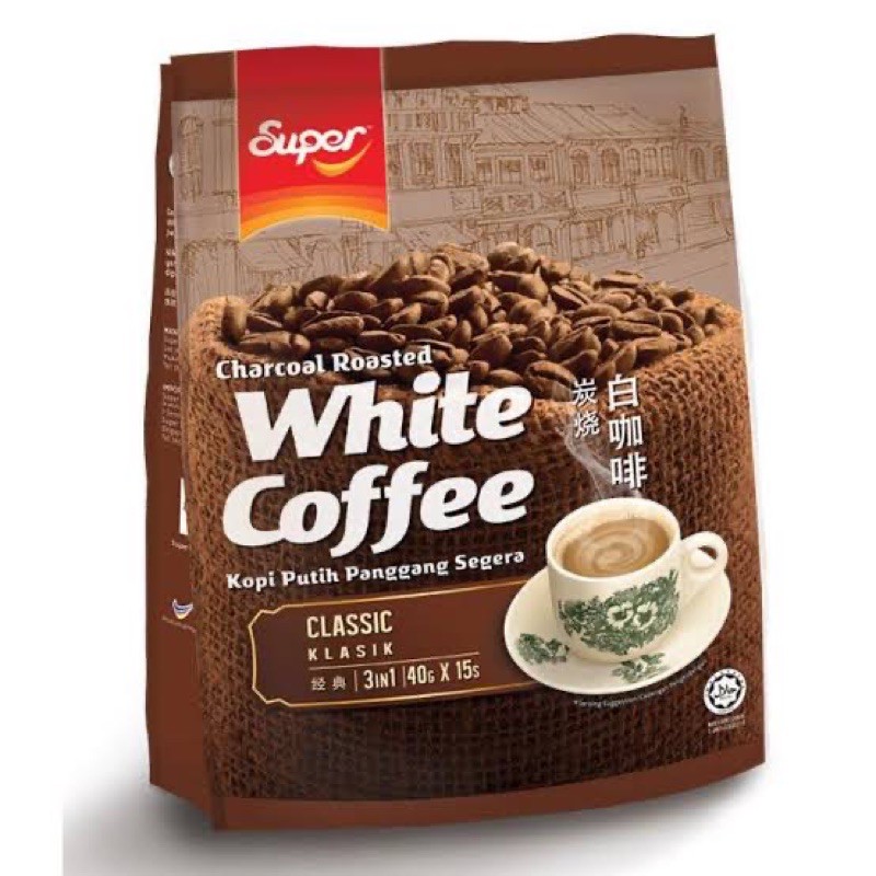 

SUPER White Coffee Charcoal Roasted / SUPER Charcoal Roasted White Coffee