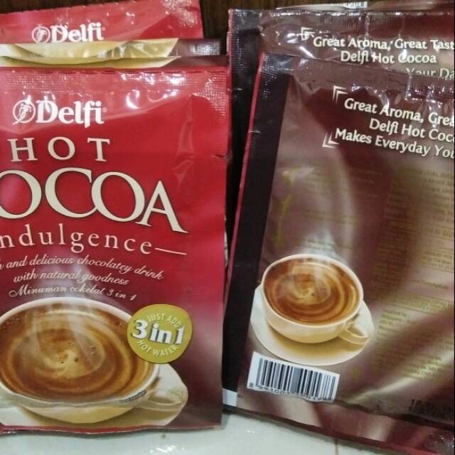 

DELFI HOT COCOA RENTENG ISI 10pcs, berat setelah dikemas 400gr