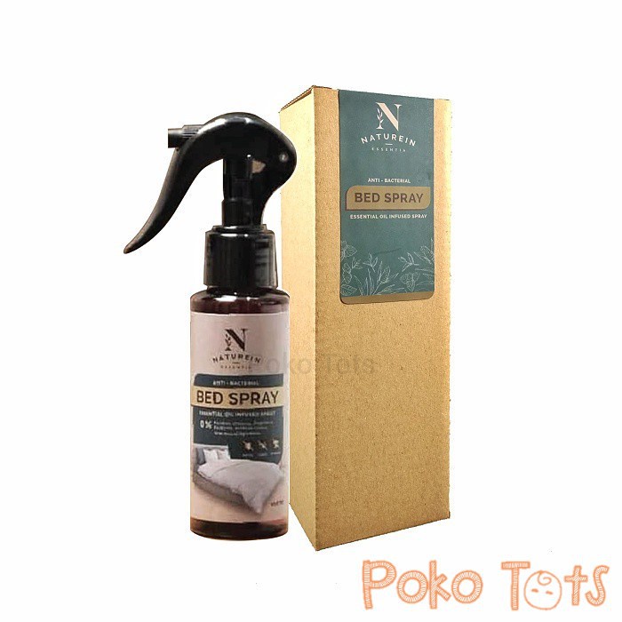 Naturein Essentia Bed Spray 100ml Anti Bacterial Essential Oil Infused Natural Anti Bakteri WHS