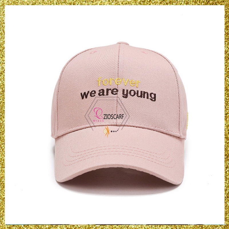 TOPI BASEBALL DISTRO PRIA WANITA FOREVER YOUNG CAP IMPORT POLOS BAHAN TEBAL HIGH QUALITY TRI