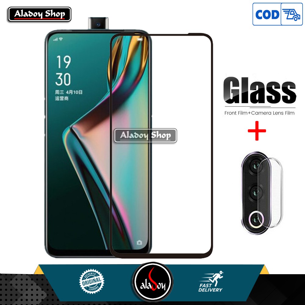 Paket Tempered Glass Layar Dan Tempered Glass Camera Lens Oppo K3