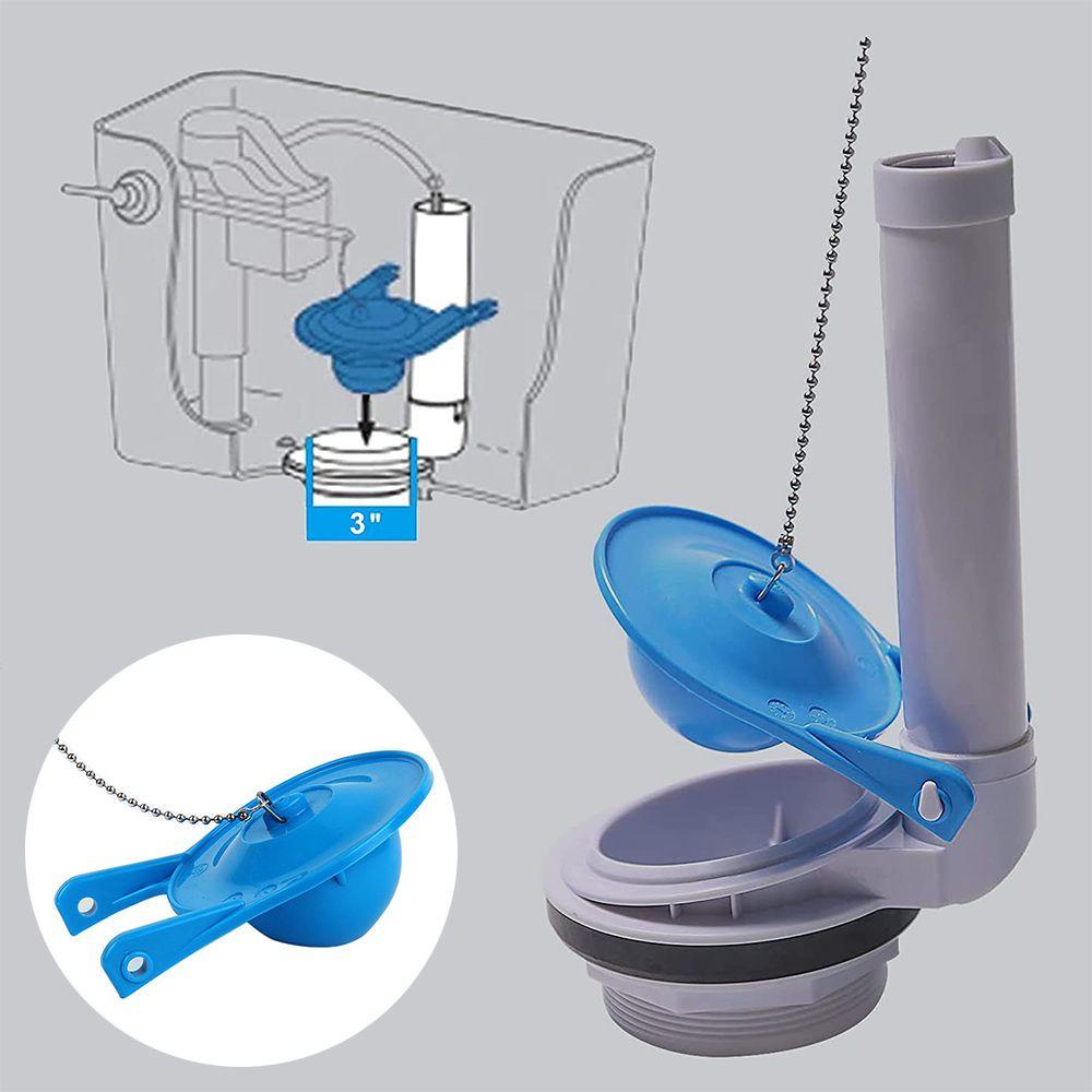 Populer Flush Valve Perlengkapan Kamar Mandi Perbaikan Rumah Dengan Kit Pengganti Rantai Stainless