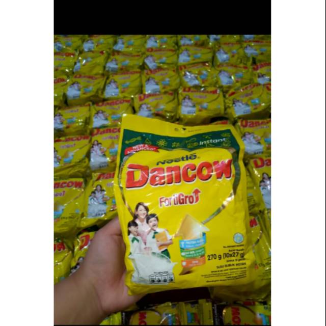 Susu Dancow 1 renceng isi 10 sachet