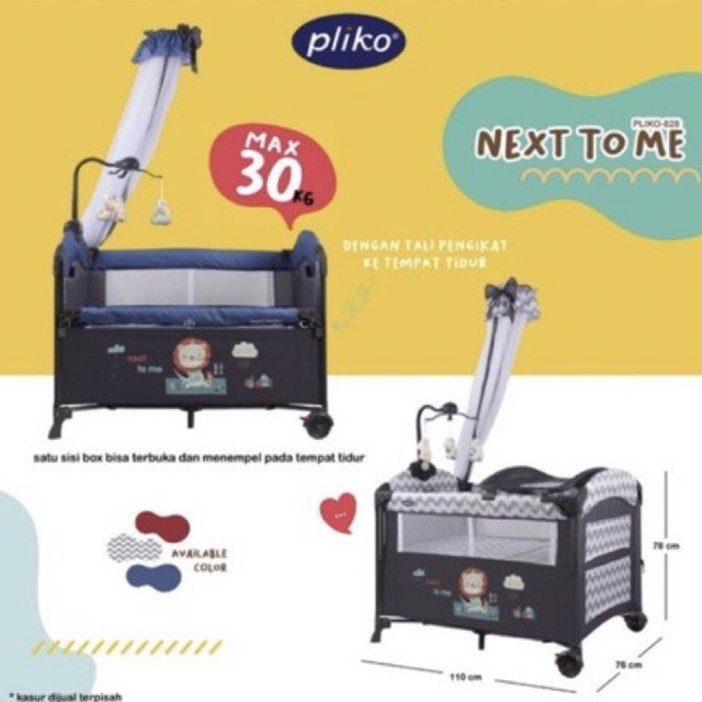 Tempat Tidur Bayi Box Pliko 828 LR