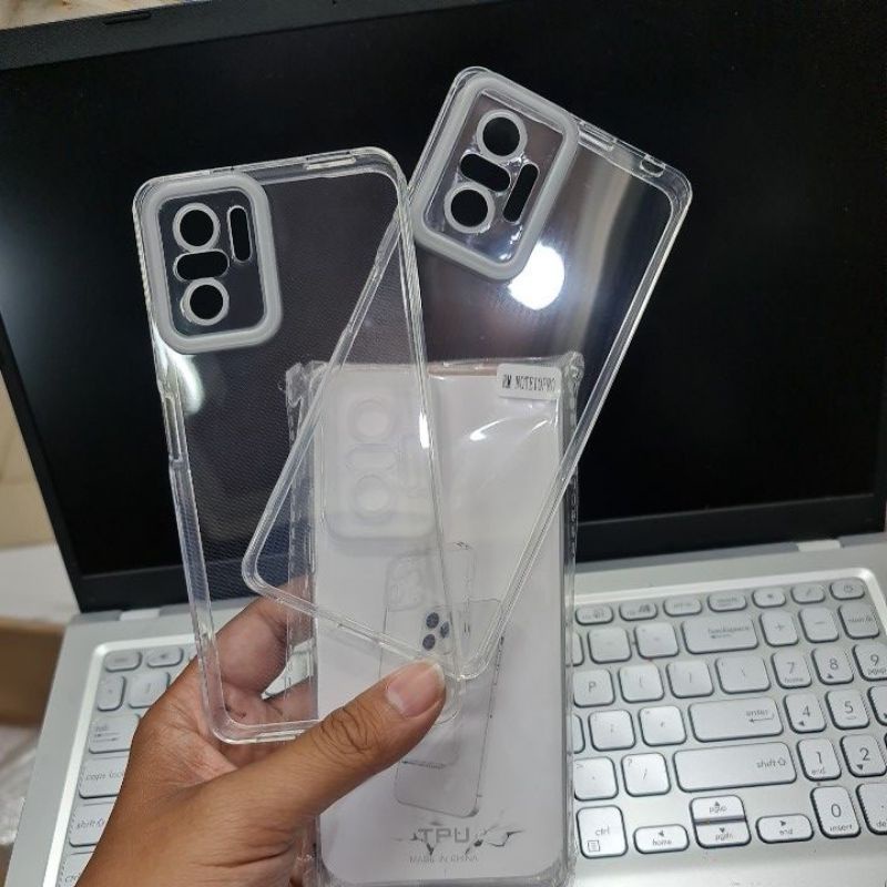 REDMI NOTE 9 NOTE 11 NOTE 11 PRO NOTE 11 PRO 5G NOTE 10 PRO NOTE 10 5G NOTE 10S NOTE 10 CASE HD BENING SOFTCASE SILIKON KARET BIG PROTECT CAMERA 1.7mm CASING TRANSPARAN COVER PELINDUNG KAMERA