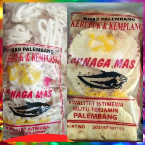 

KERUPUK KEMPLANG PALEMBANG PANGGANG NAGA MAS PAKET DUO HEMAT