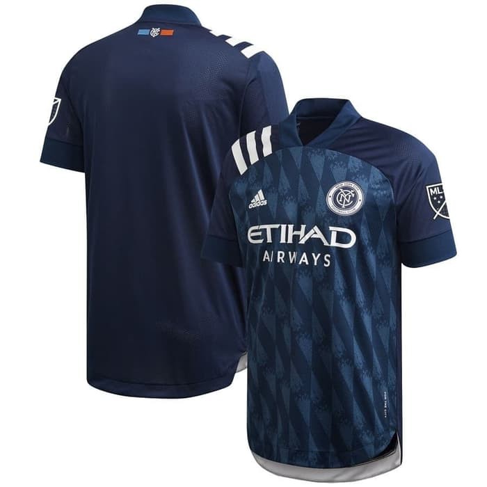Jersey Bola  New York City Away 20 21 Grade  Ori  Futsal Baju  
